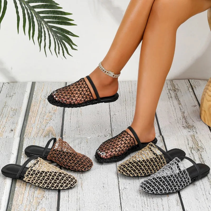 Breathable Toe Loop Sandals