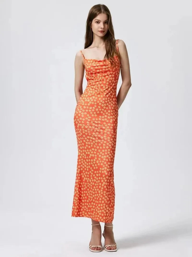 Variant image for Lily | Womens Dress - Floral Suspender for Summer-7