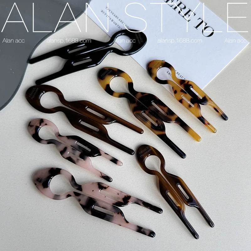 Slim Line Hollow Hair Clip