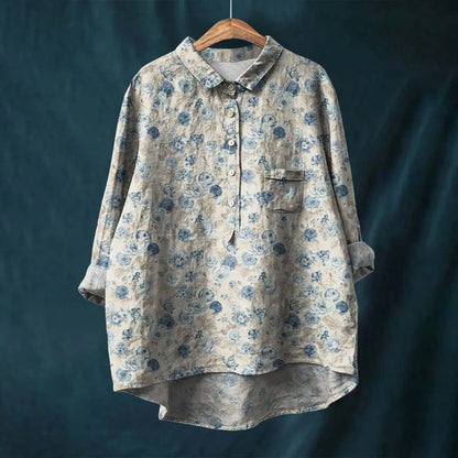 Variant image for Liesa | Floral Shirt for Women – Lightweight Fabric, Elegant Design-1