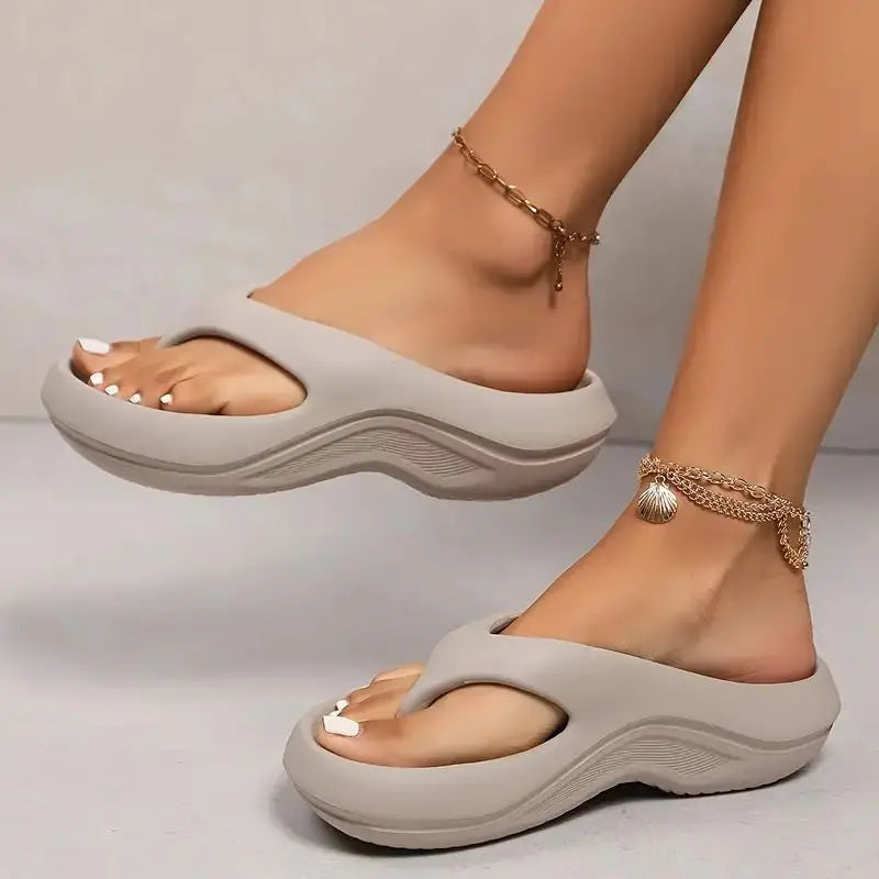 Thick Cloud | Flip Flops for Women - Comfortable Platform Sandals-1
