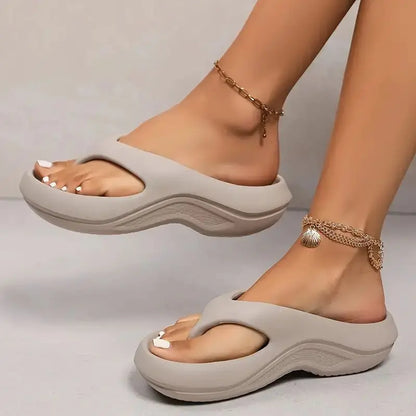 Thick Cloud | Flip Flops for Women - Comfortable Platform Sandals-1