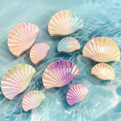Colorful Ocean Shell Hair Clip for Women Beach Hairstyle