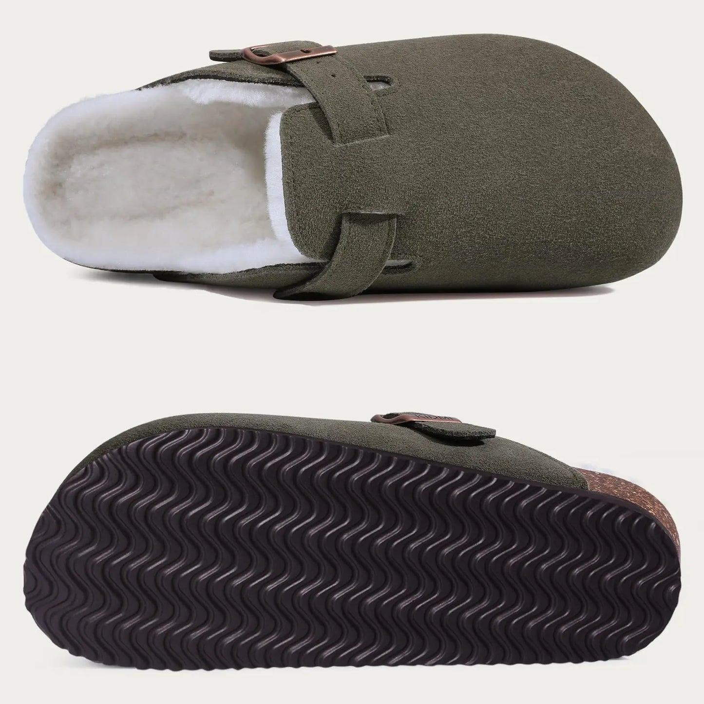 Kido Suede Clogs | Unisex Footwear-5
