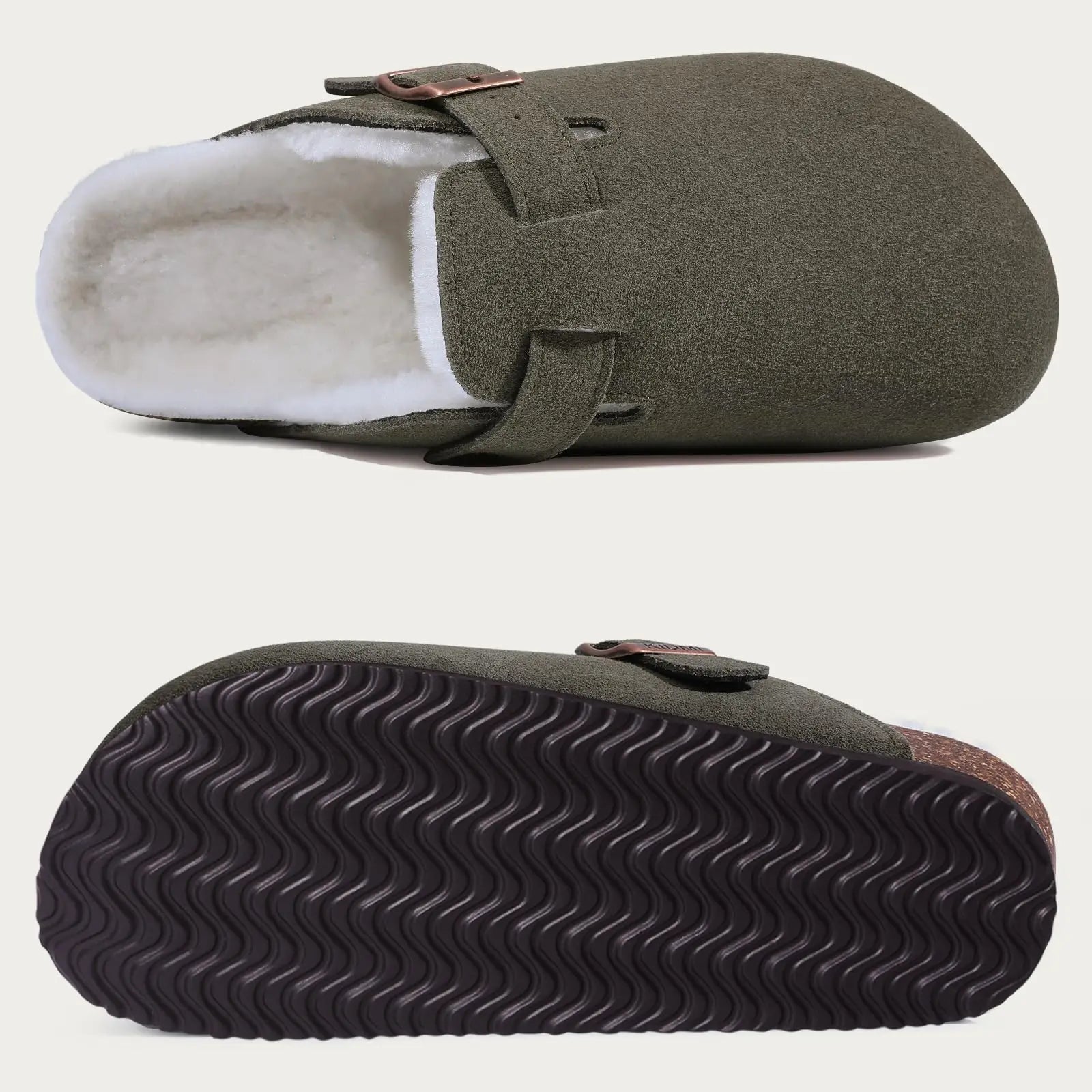 Kido Suede Clogs | Unisex Footwear-5