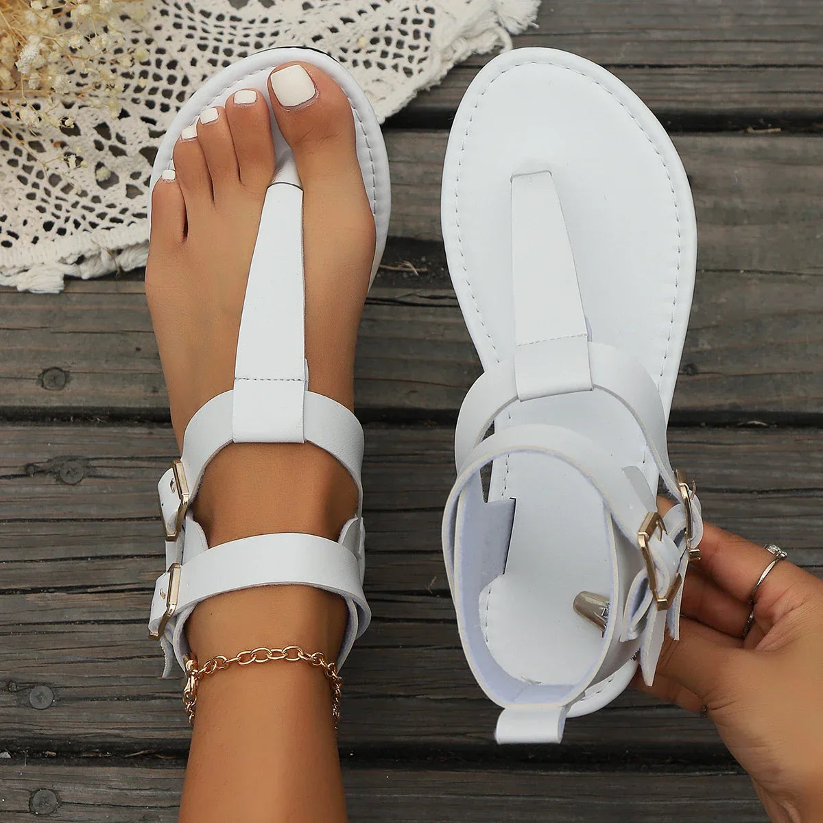 Ladies Comfortable Slide Sandal