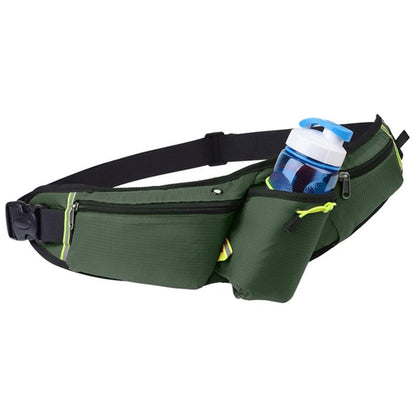 Waterproof Running Waist Belt with Bottle Holder & Pockets