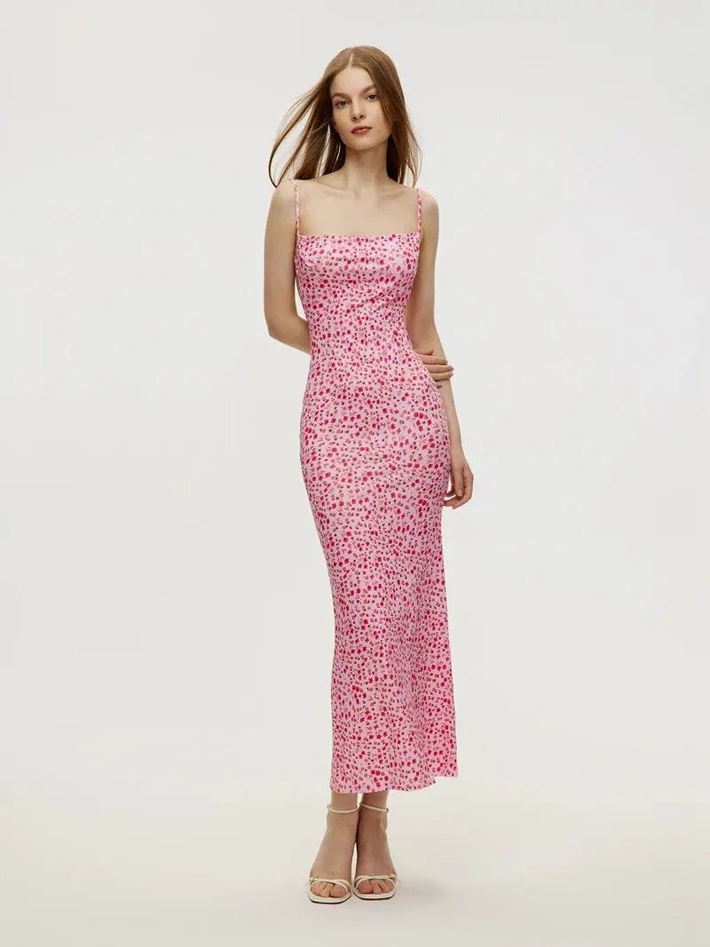 Variant image for Lily | Womens Dress - Floral Suspender for Summer-2