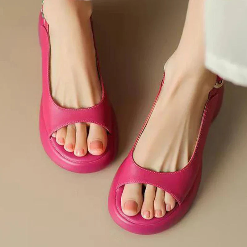 Elegant Low Heel Sandals for Women