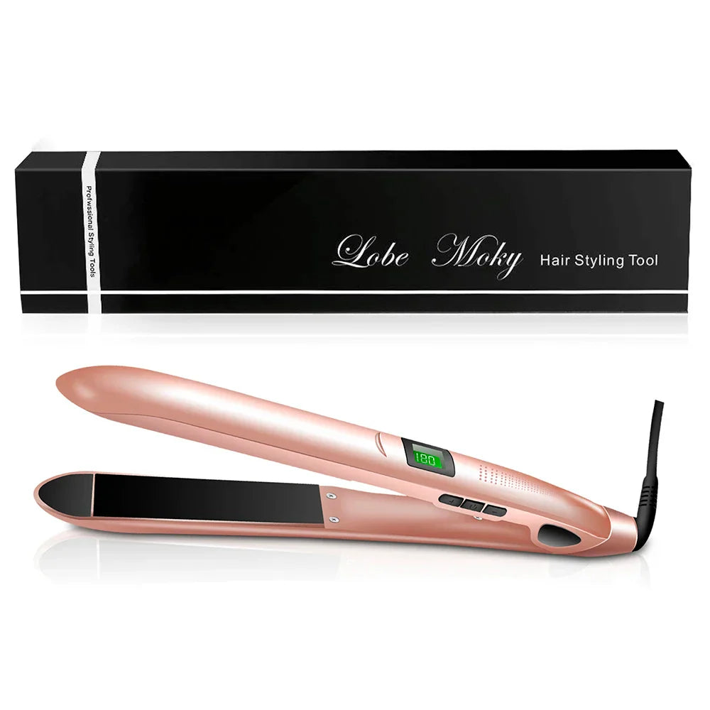 Digital Ceramic Hair Straightener & Waver with Screen