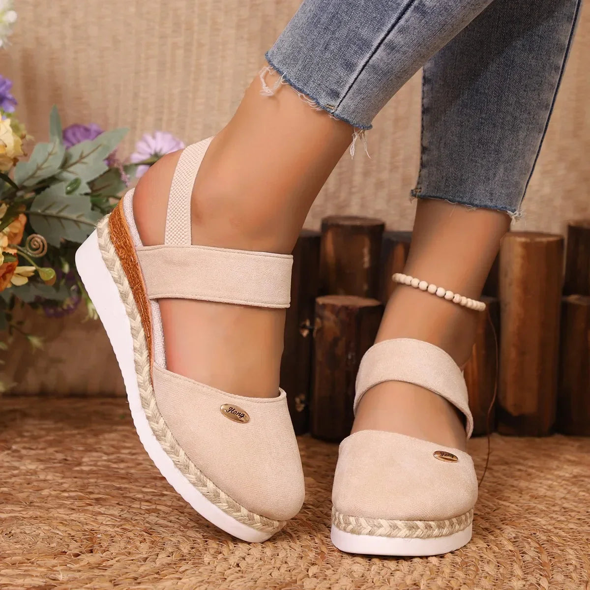 Wendy Wedge Sandals | Espadrille Wedges for Women-1