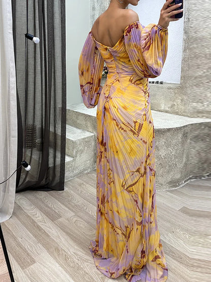 Chic V Neck Women's Dress