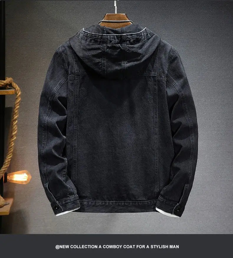 Reynan | Hooded Denim Jacket