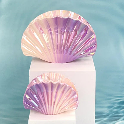 Colorful Ocean Shell Hair Clip for Women Beach Hairstyle