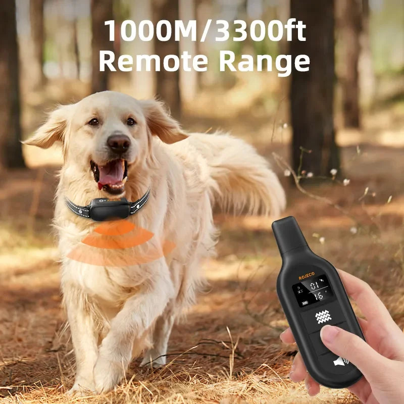 Pet Training Collar Waterproof Rechargeable Remote Control