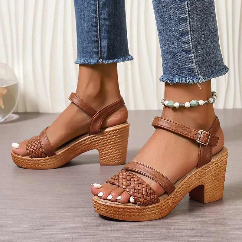 Braided Flat Summer Sandals