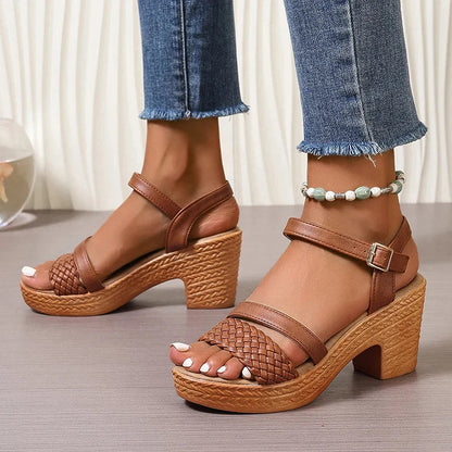 Braided Flat Summer Sandals