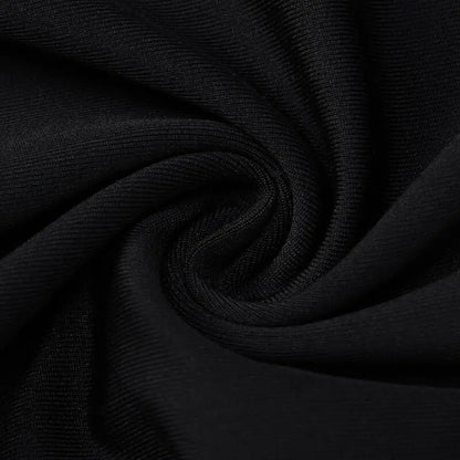 Elegant Black Off Shoulder Evening Dress
