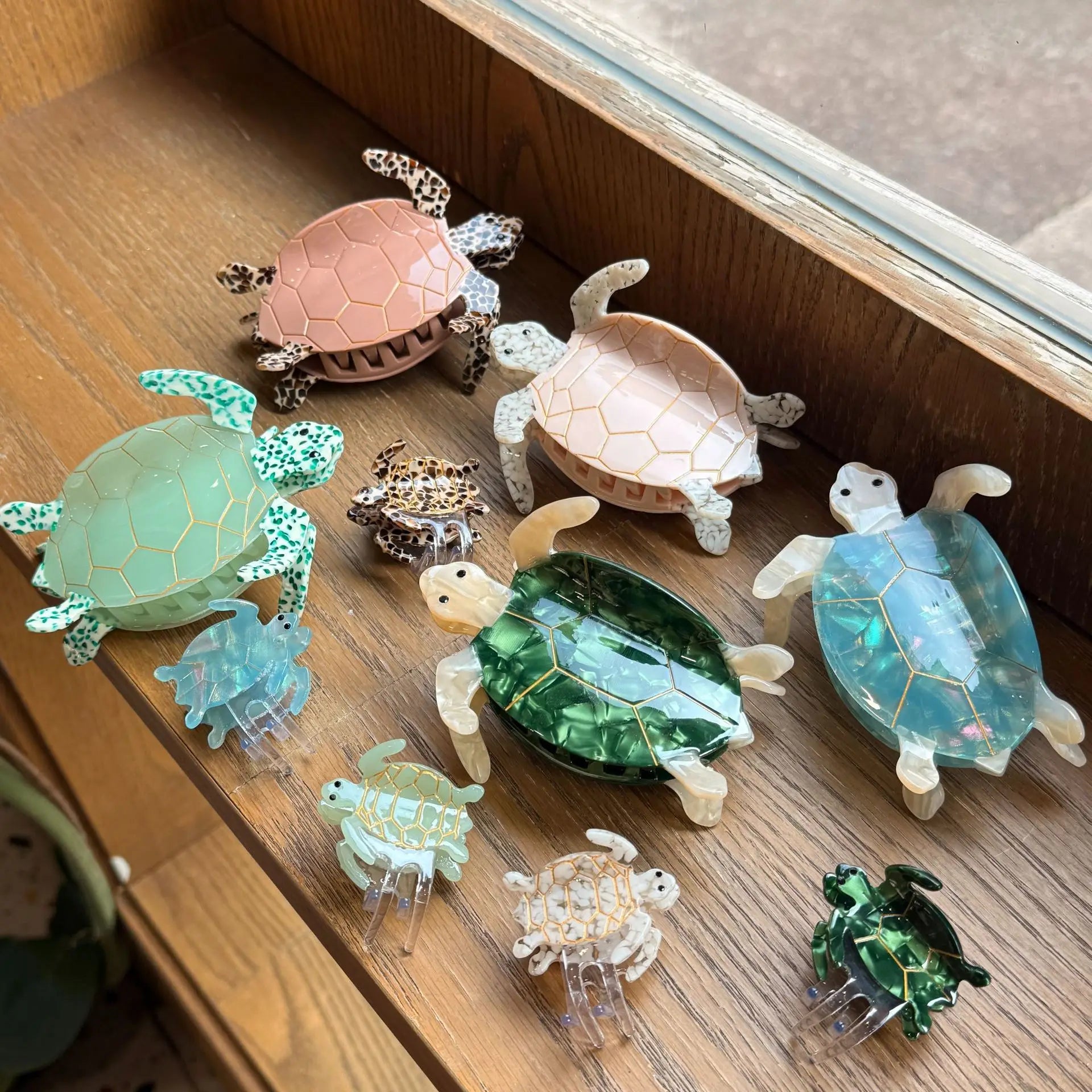 Colorful Sea Animal Hair Clips for Women - Luxivelle