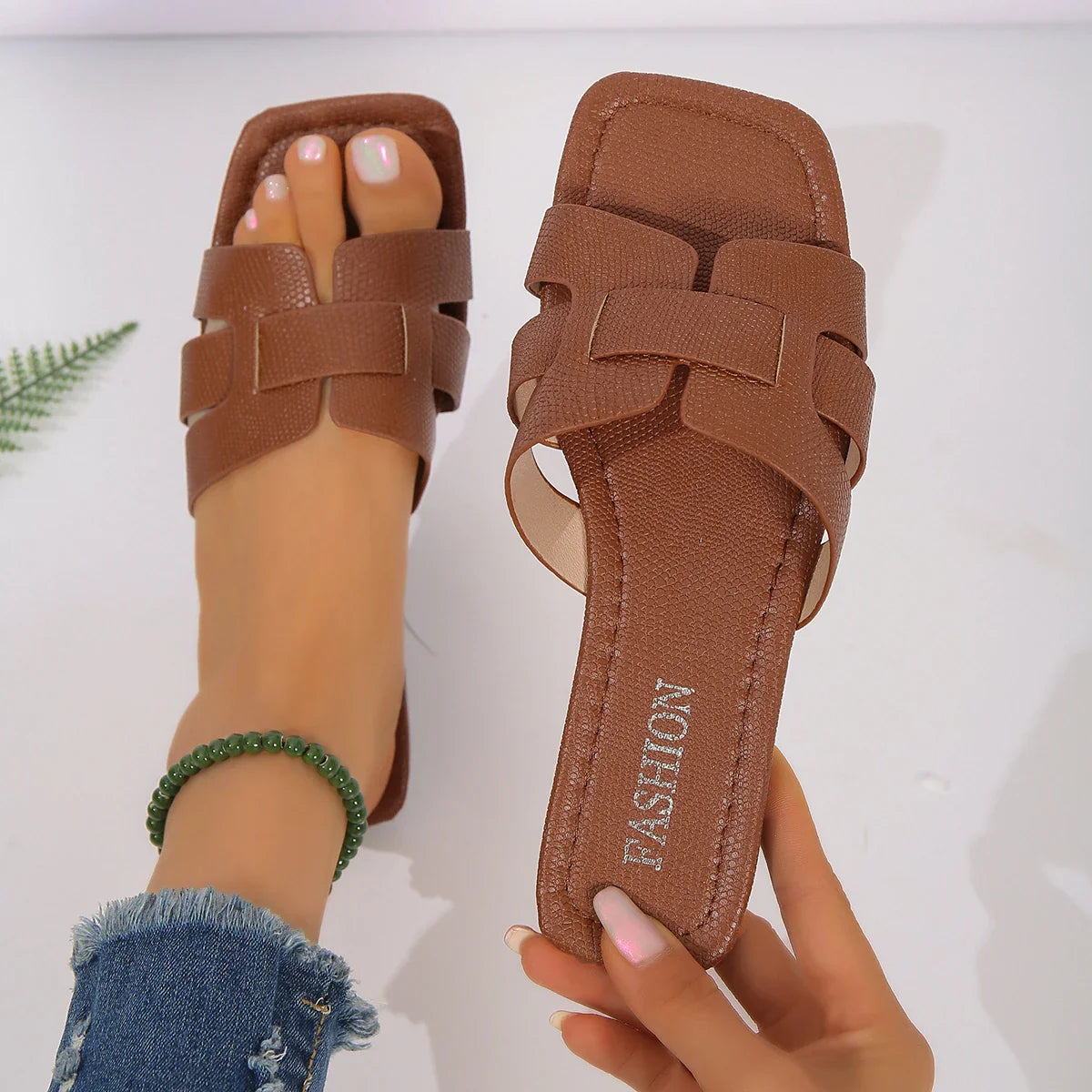 Luxe | Ladies Flat Sandals – Casual Outdoor Footwear-4