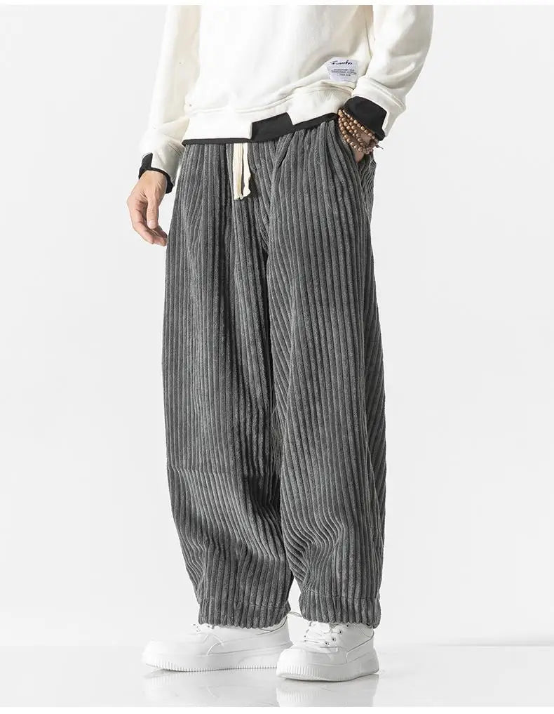 Relaxed Fit Straight Leg Pants
