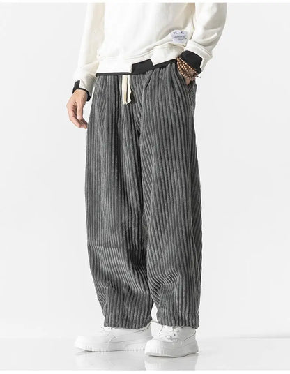 Relaxed Fit Straight Leg Pants