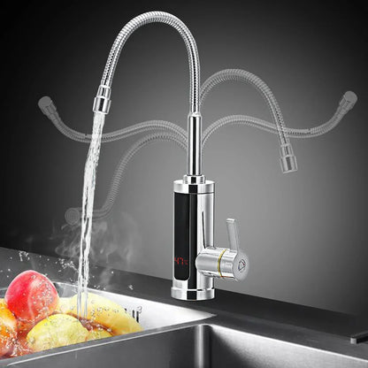 Instant Hot Water Kitchen Faucet - Electric Tap with Thermostat