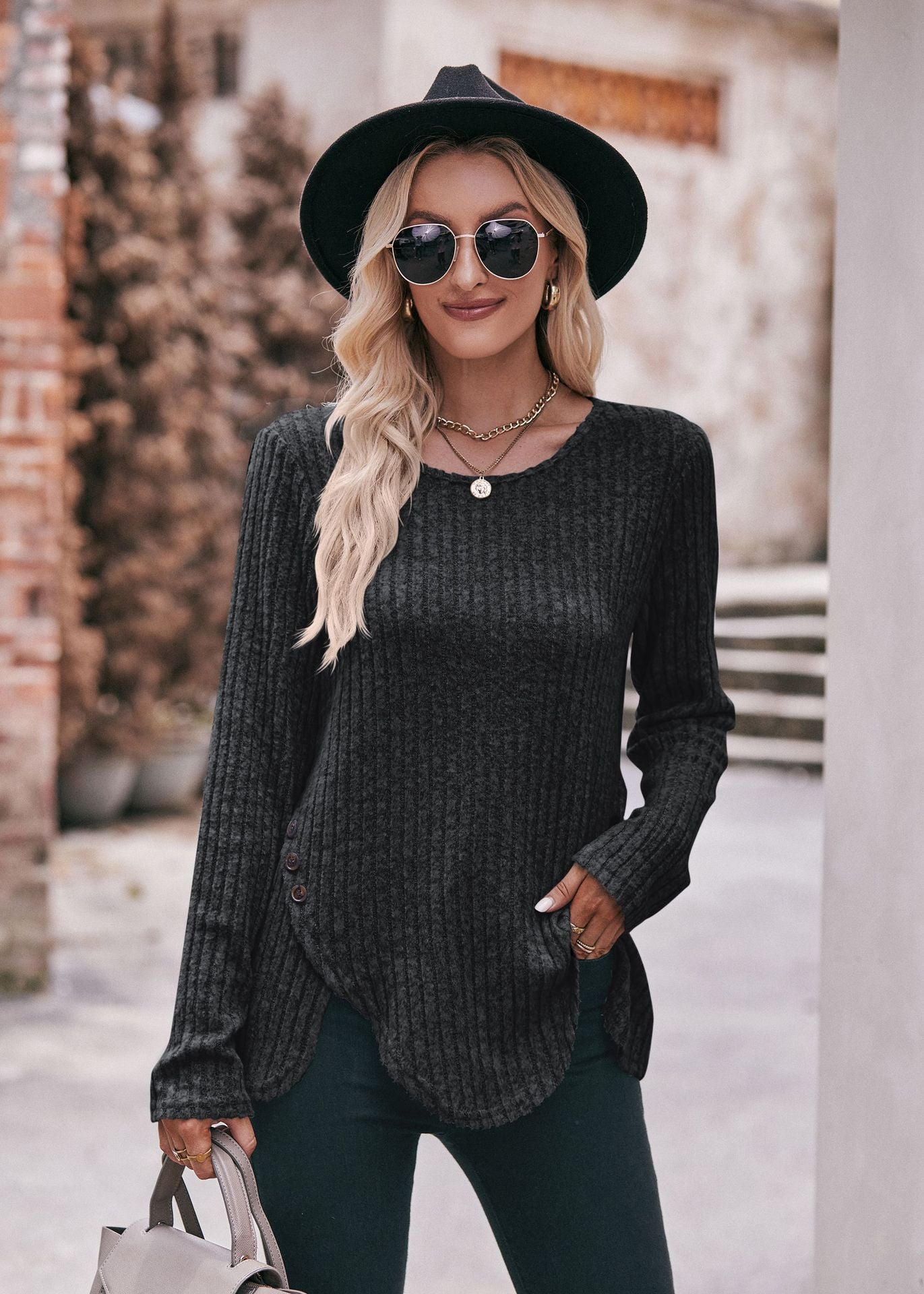 Ladies Classic Crew Neck Top