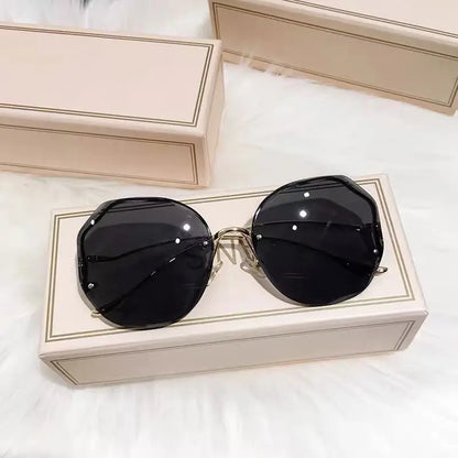 Women's Fashion Large Square Sunglasses