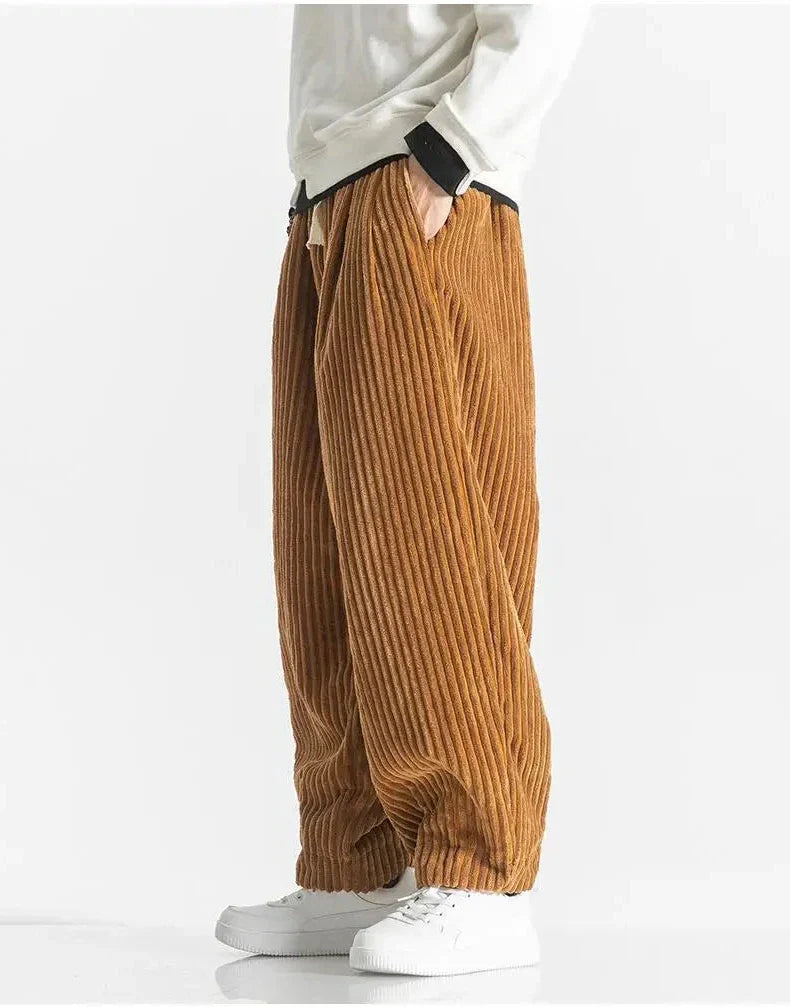 Relaxed Fit Straight Leg Pants