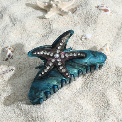 Colorful Ocean Hair Clip for Women