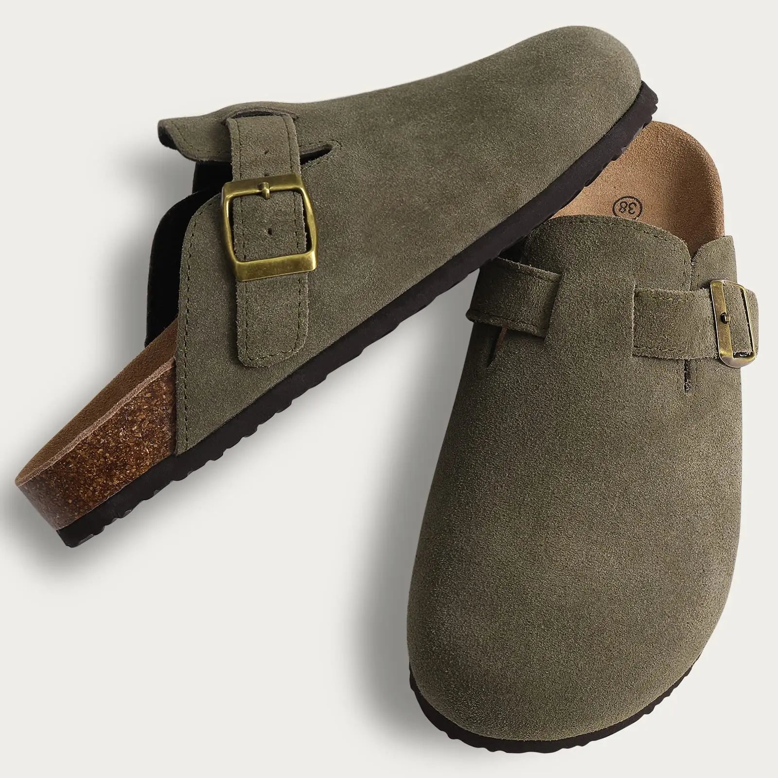 Kido Suede Clogs | Unisex Footwear-1