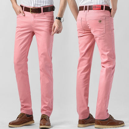 Regular Fit Solid Color Trousers