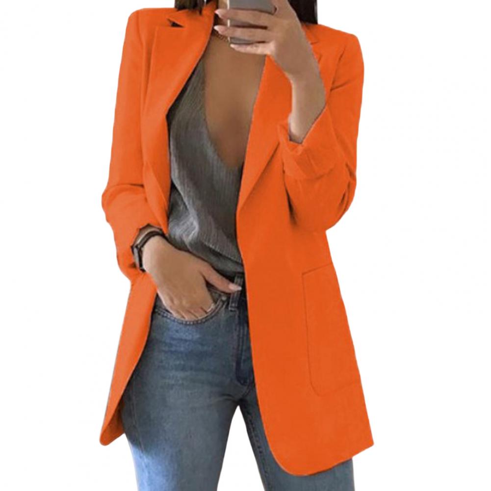 Women's Breathable Casual Open Front Blazer Coat