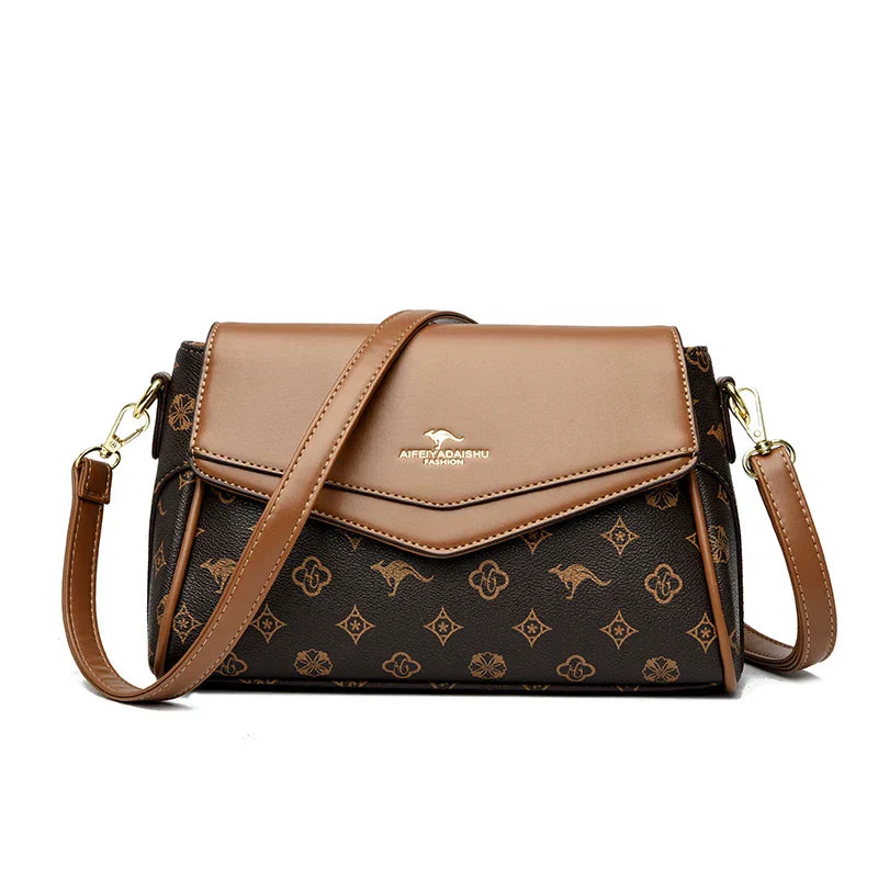 Retro Chic Shoulder Handbag