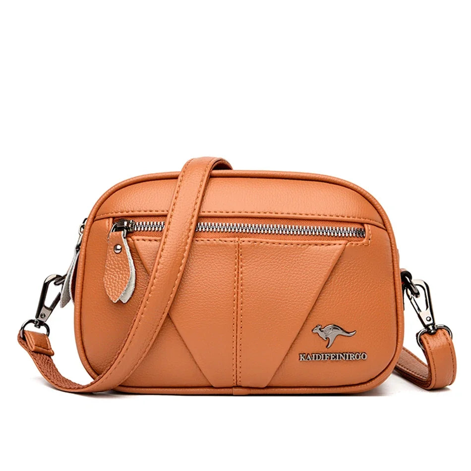 Small Genuine Leather Shoulder Bag