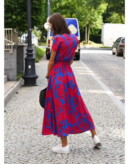 Lightweight Womens Floral Beach Maxi Dress