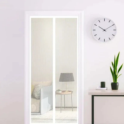 Easy Fit Magnetic Screen Door with Automatic Close