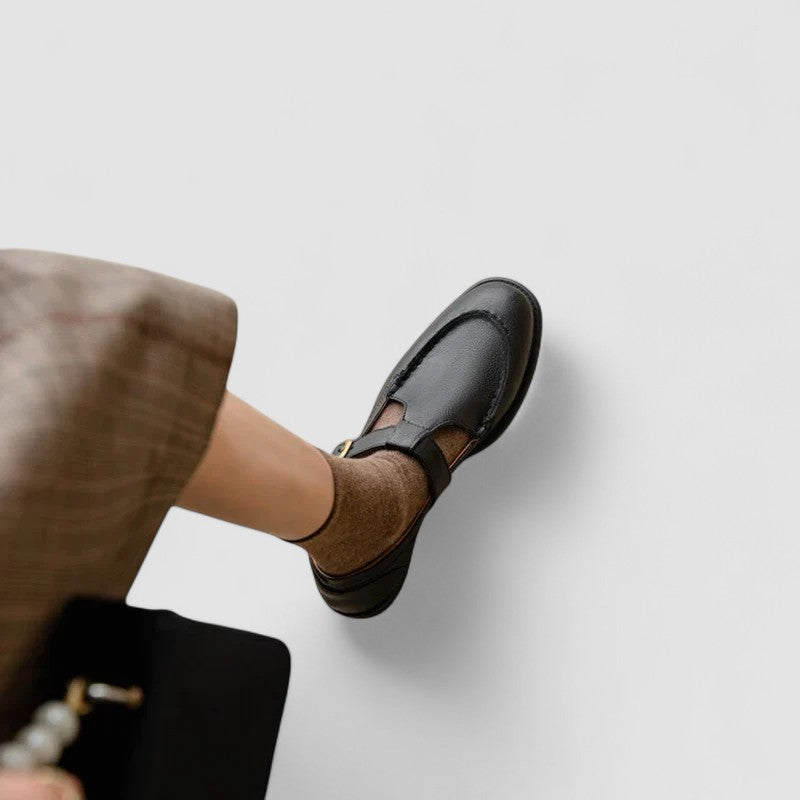 Comfortable Wide Toe Mary Jane Shoes
