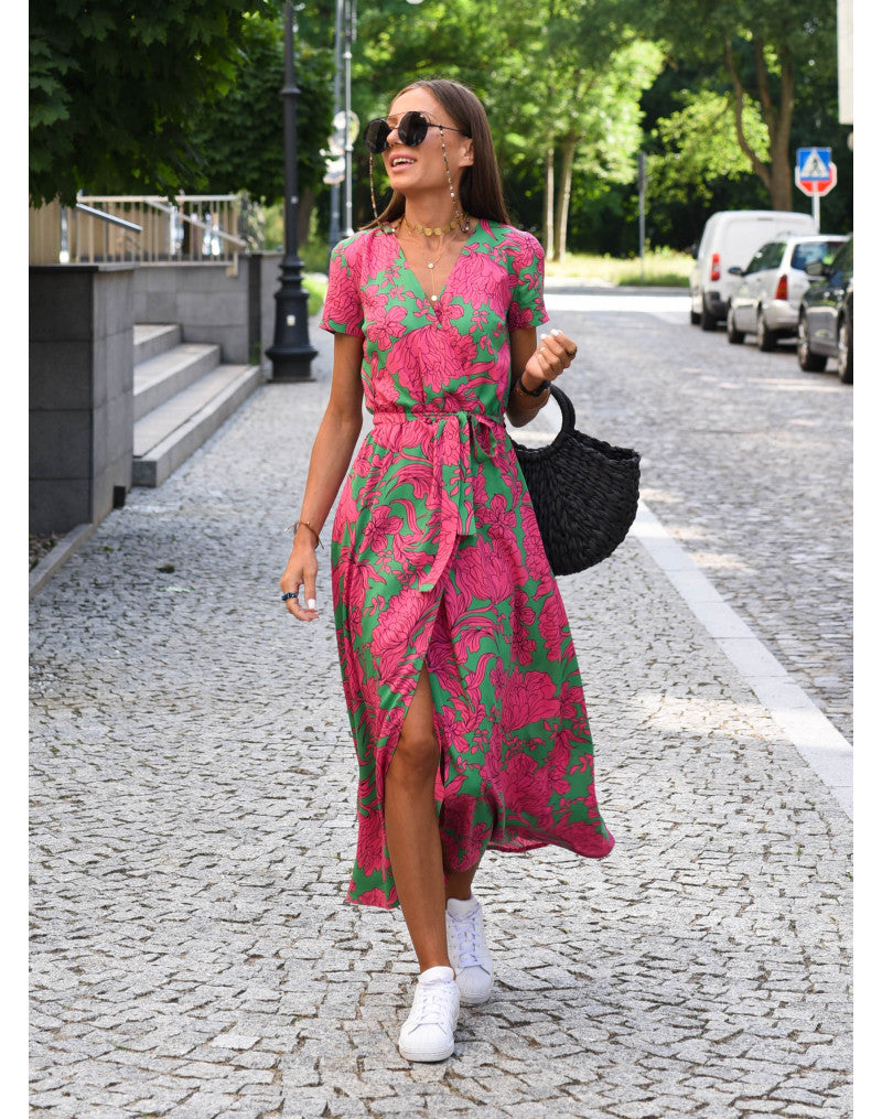 Lightweight Womens Floral Beach Maxi Dress - Luxivelle