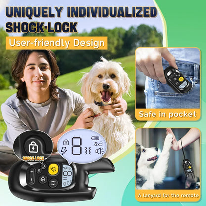 Waterproof Dog Training Collar with Remote Control