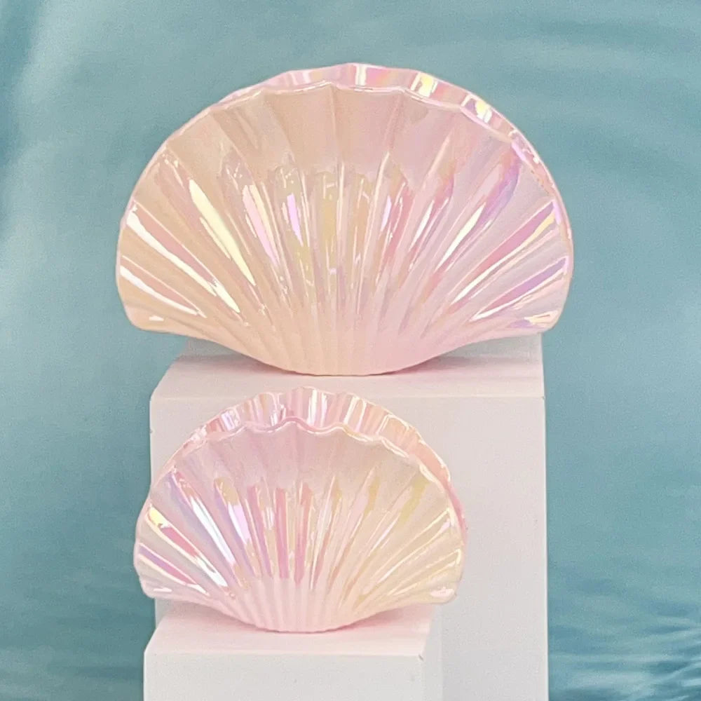 Colorful Ocean Shell Hair Clip for Women Beach Hairstyle