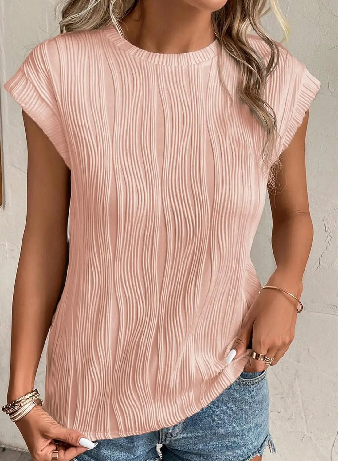 Ladies Classic Casual Tee Shirt - Luxivelle