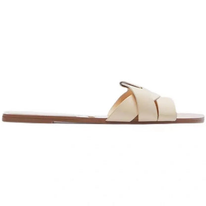 Comfortable Flat Sandal Slide - Luxivelle