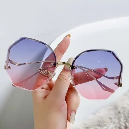 Women's Fashion Large Square Sunglasses
