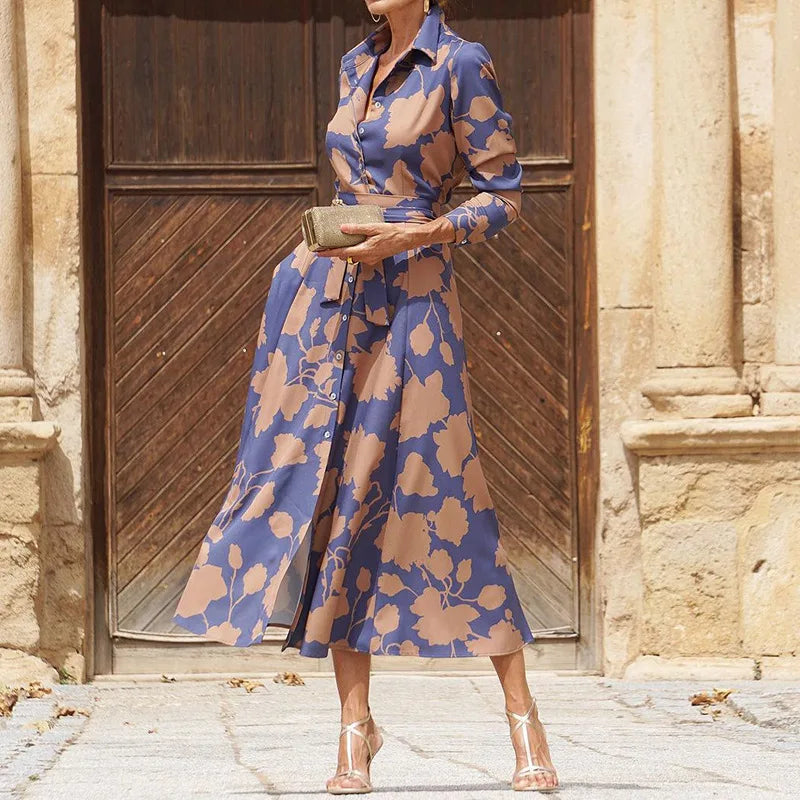 Elegant Women's Long Sleeve Dress