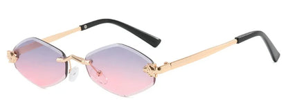 Classic Ladies Retro Metal Sunglasses
