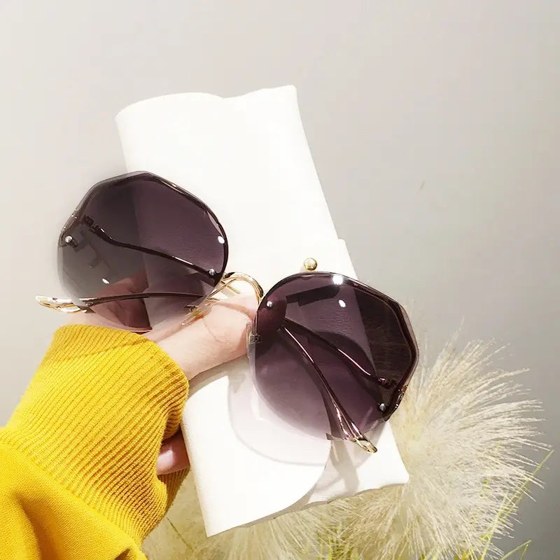 Women's Fashion Large Square Sunglasses