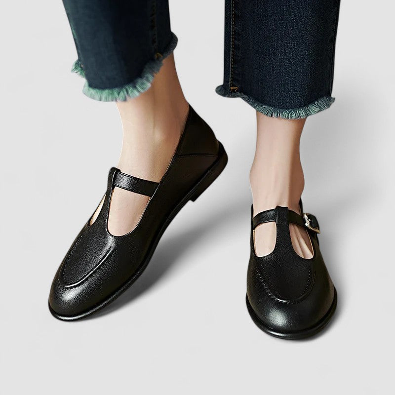 Comfortable Low Heel Orthopedic Shoes - Luxivelle