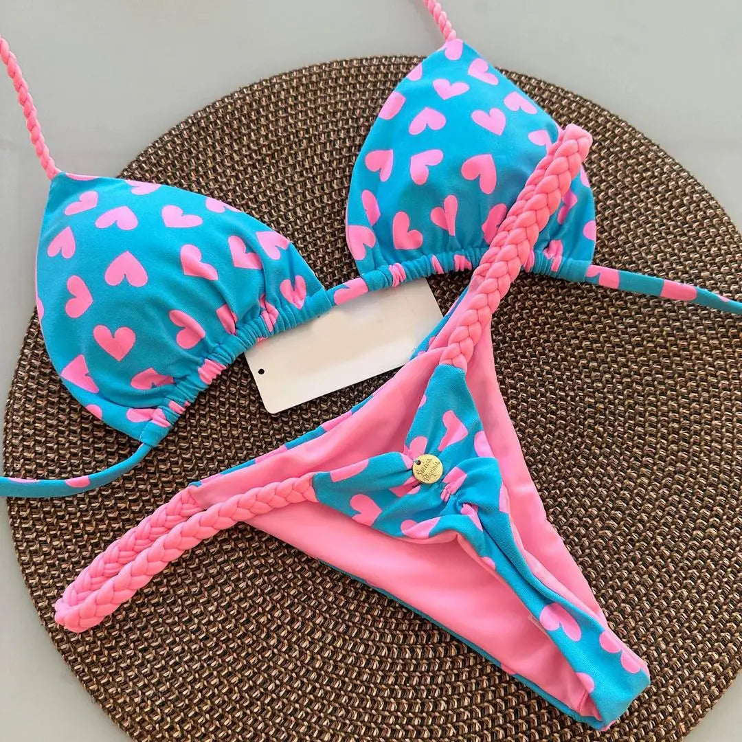 Bella | High Cut Bikini Set for Women-2